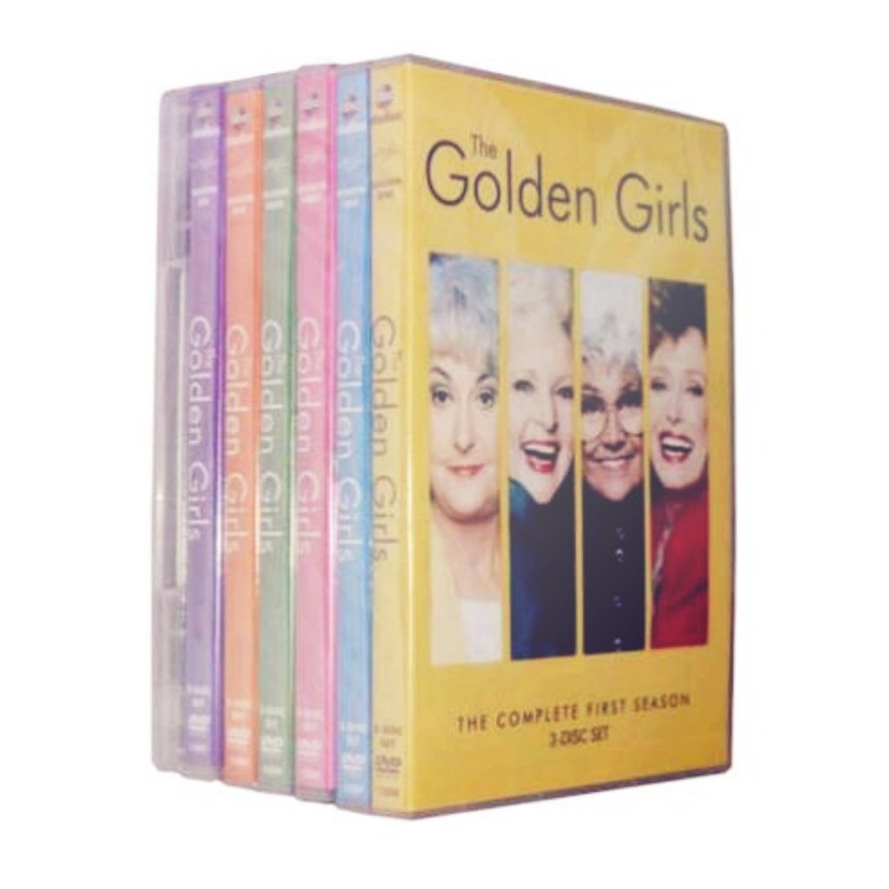 GOLDEN GIRLS Seasons 1-7 The Complete Series Collection Season 1 2 3 4 5 6 7 DVD